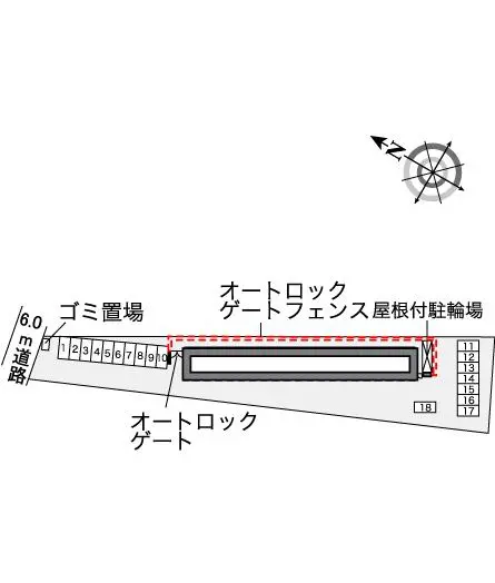 ★手数料０円★八王子市弐分方町　月極駐車場（LP）